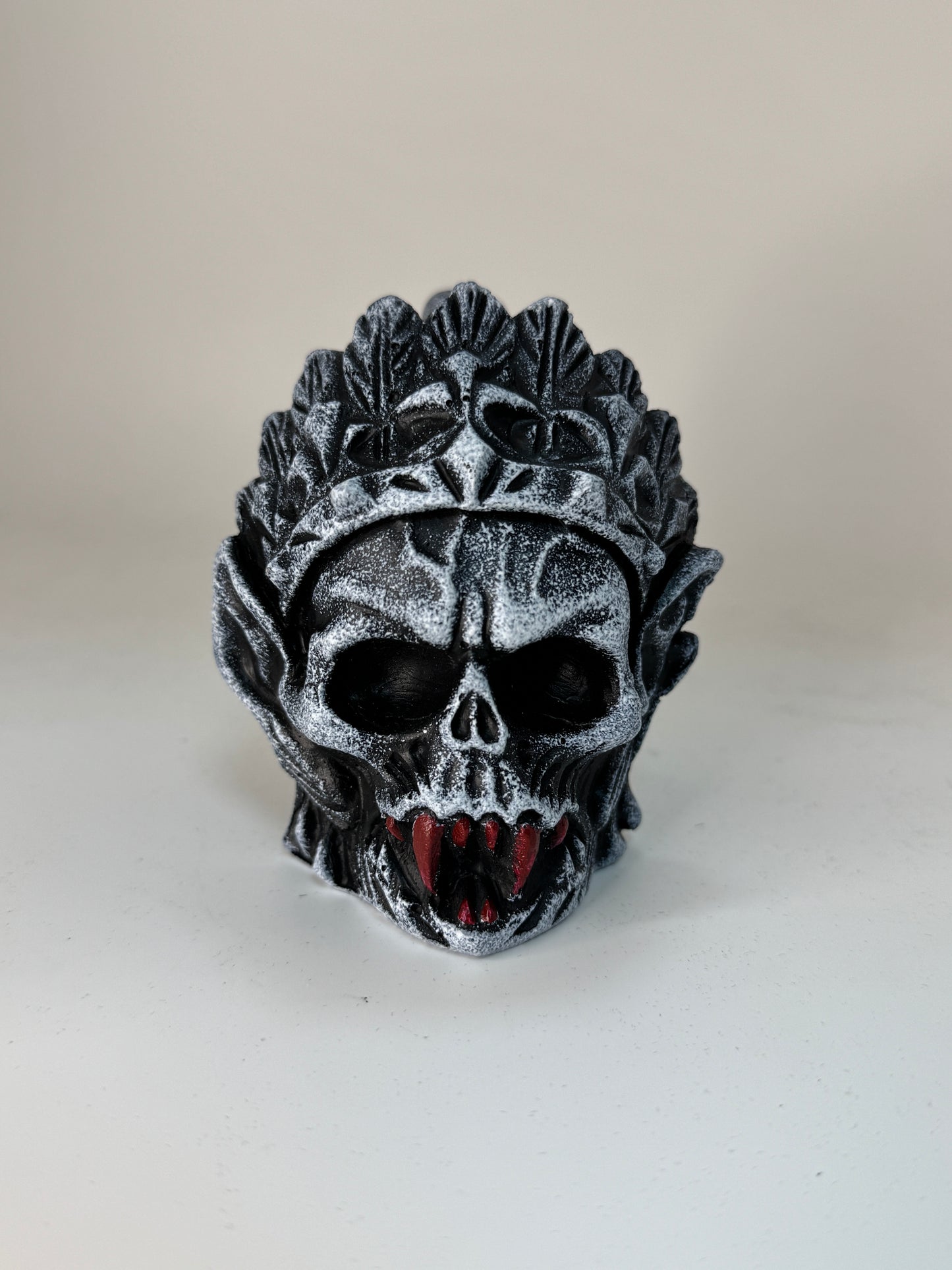 Aztec Death Whistle — Skull Warrior Whistle