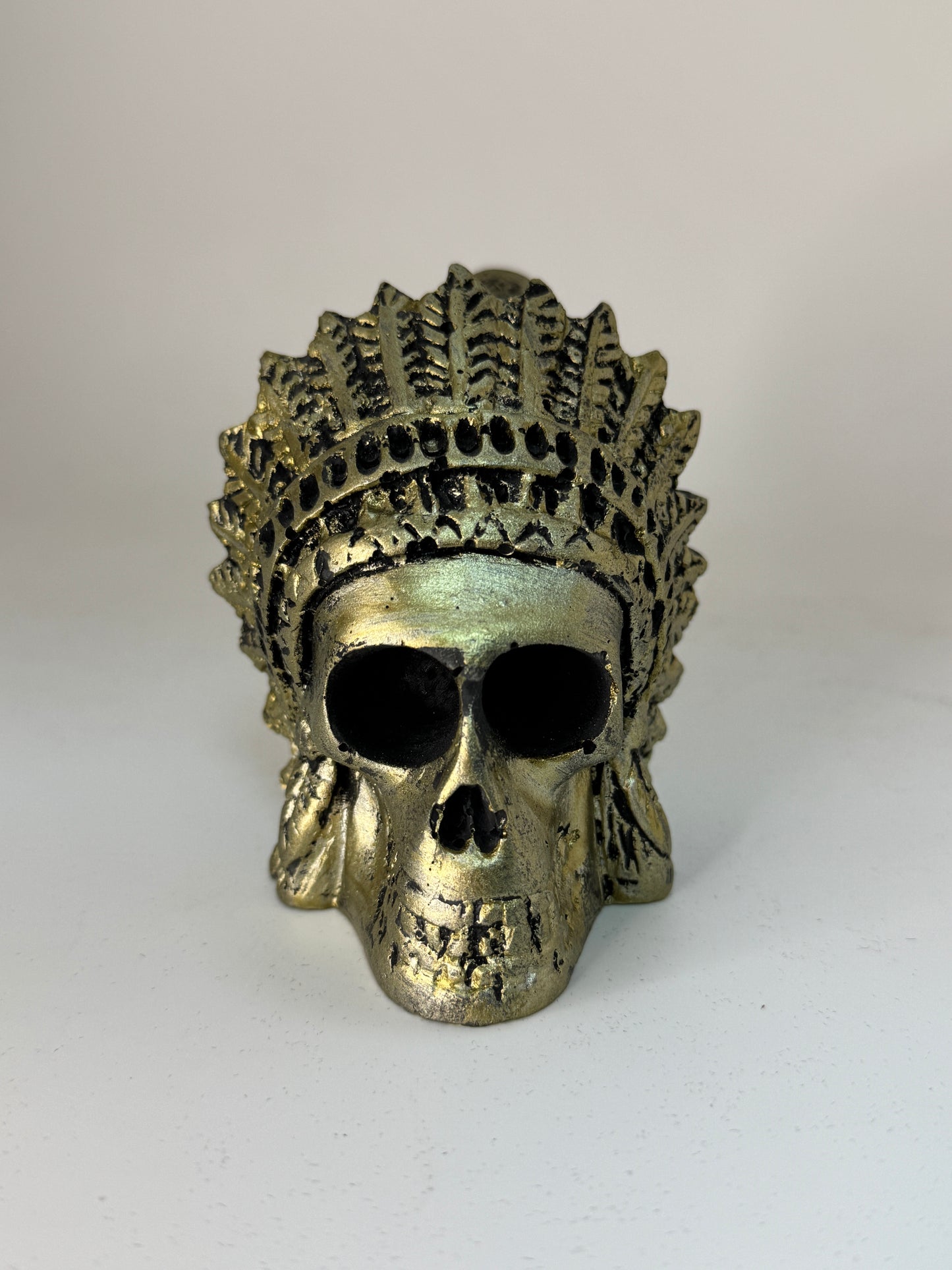 Aztec Death Whistle — Skull Warrior Whistle