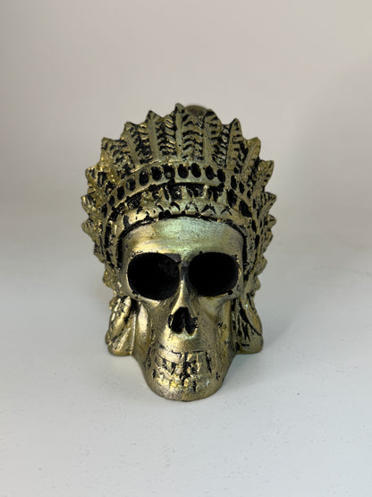 Aztec Death Whistle — Skull Warrior Whistle