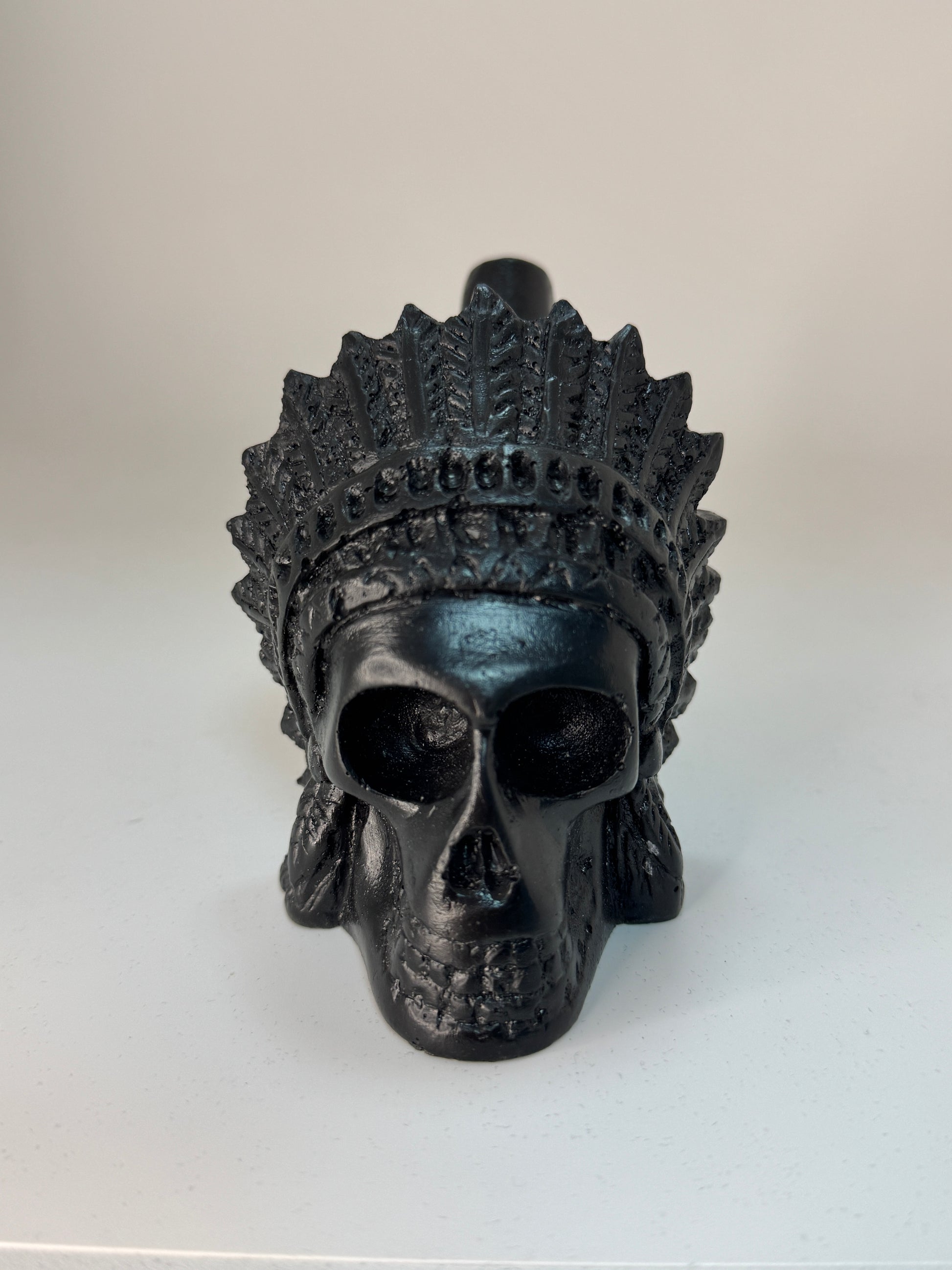 Aztec Death Whistle — Skull Warrior Whistle
