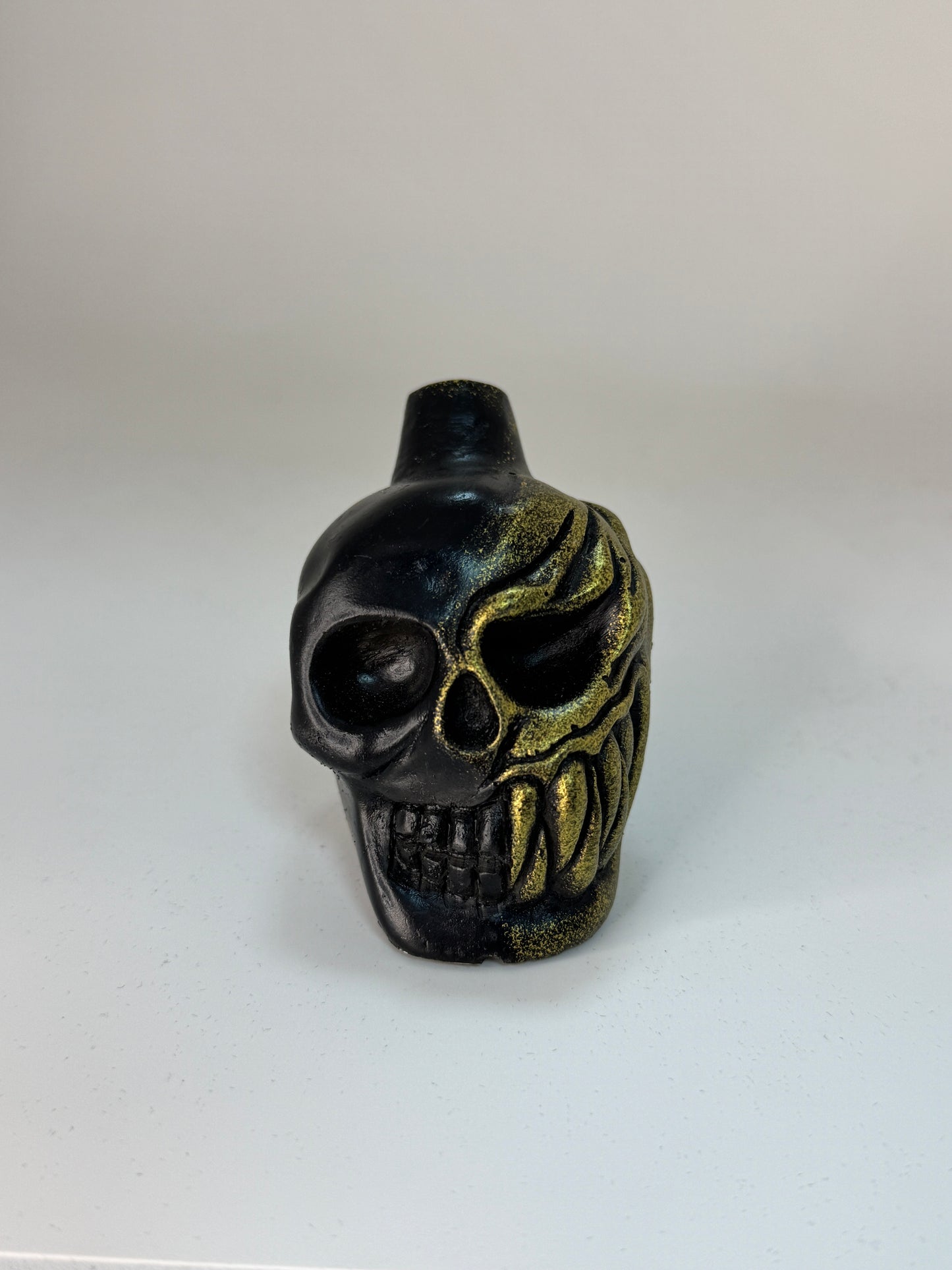Aztec Death Whistle — Skull Warrior Whistle