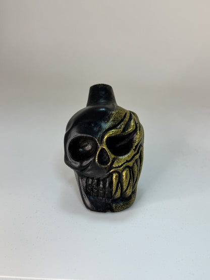 Aztec Death Whistle — Skull Warrior Whistle