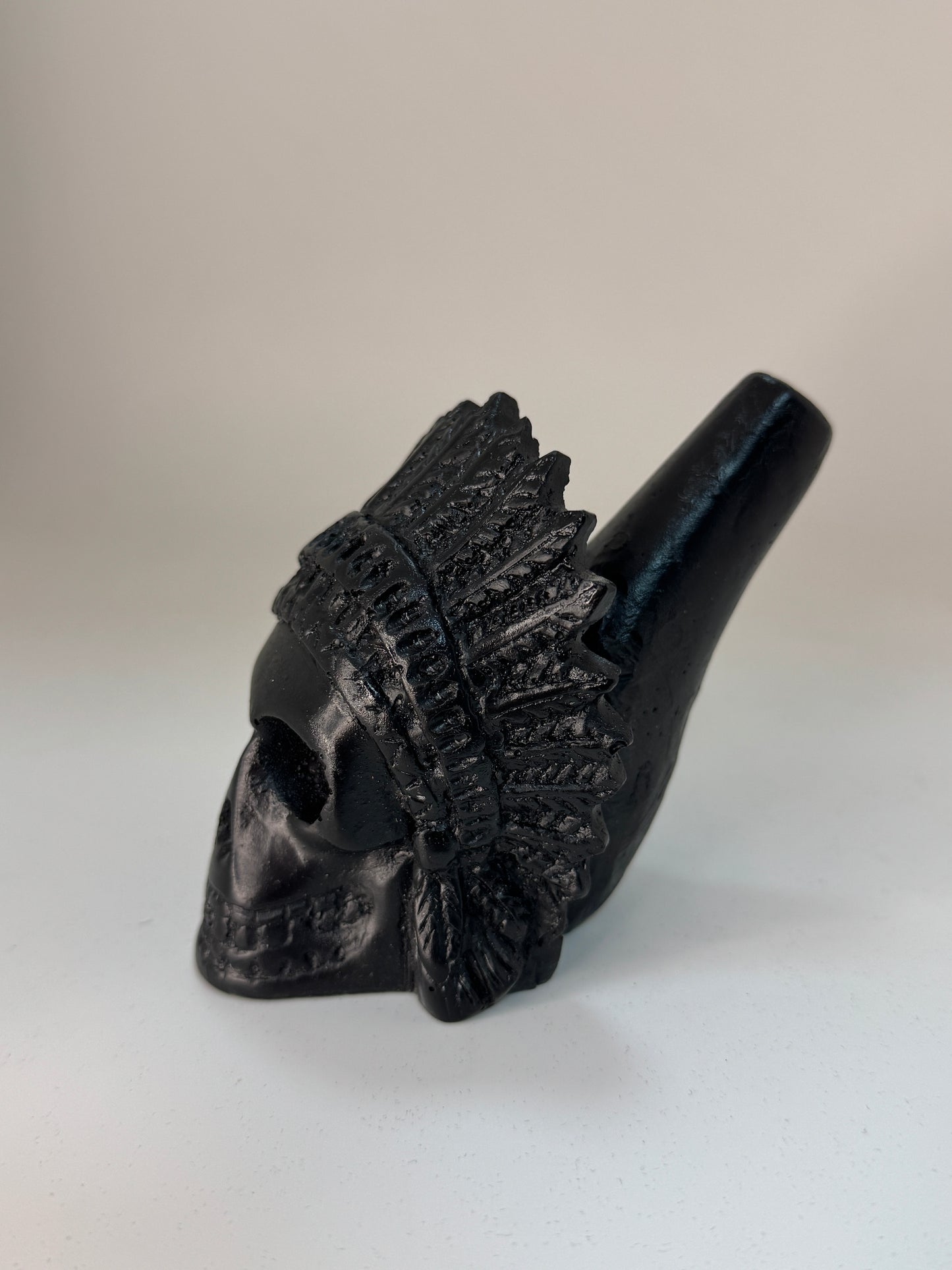 Aztec Death Whistle — Skull Warrior Whistle