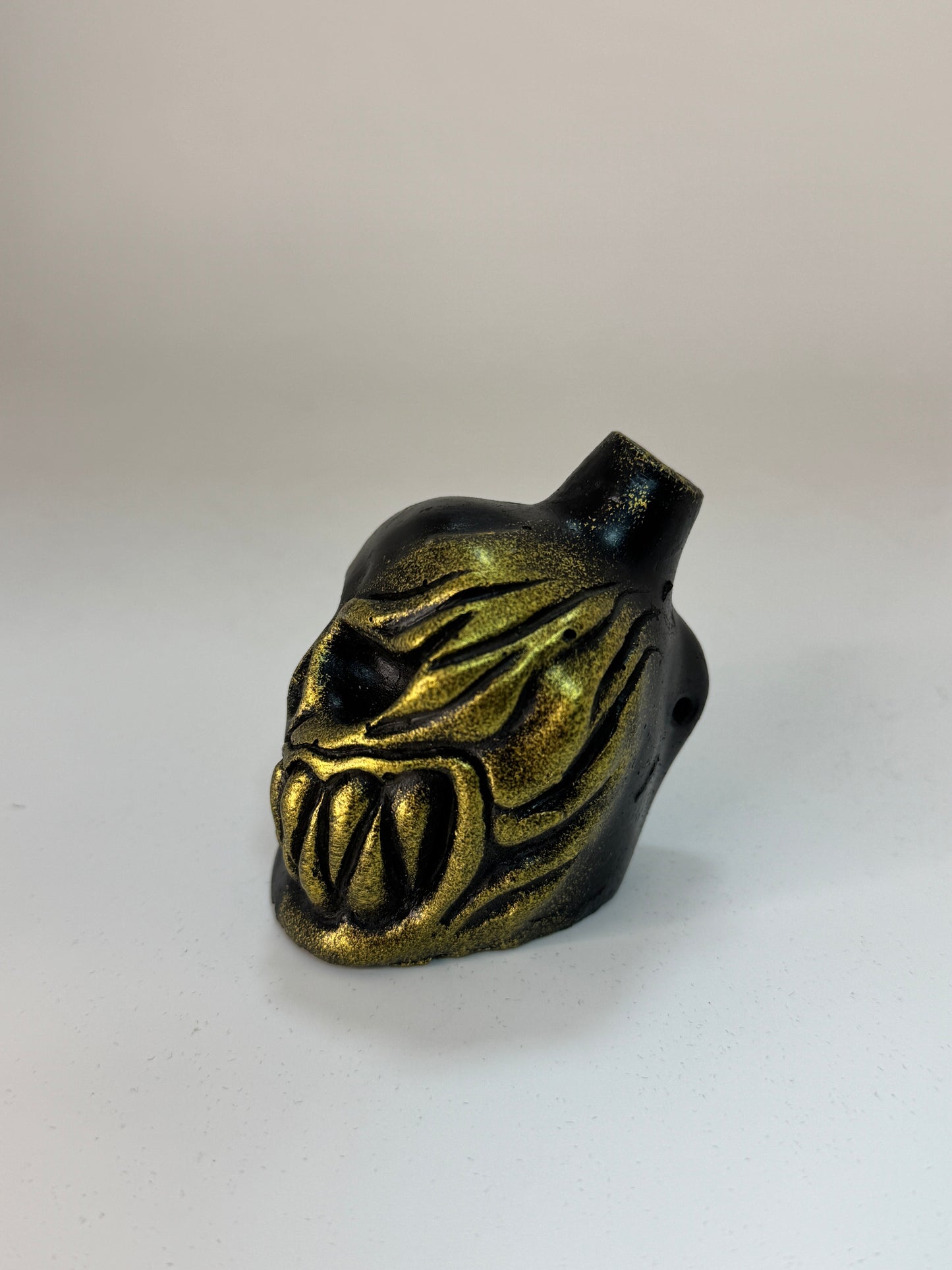 Aztec Death Whistle — Skull Warrior Whistle