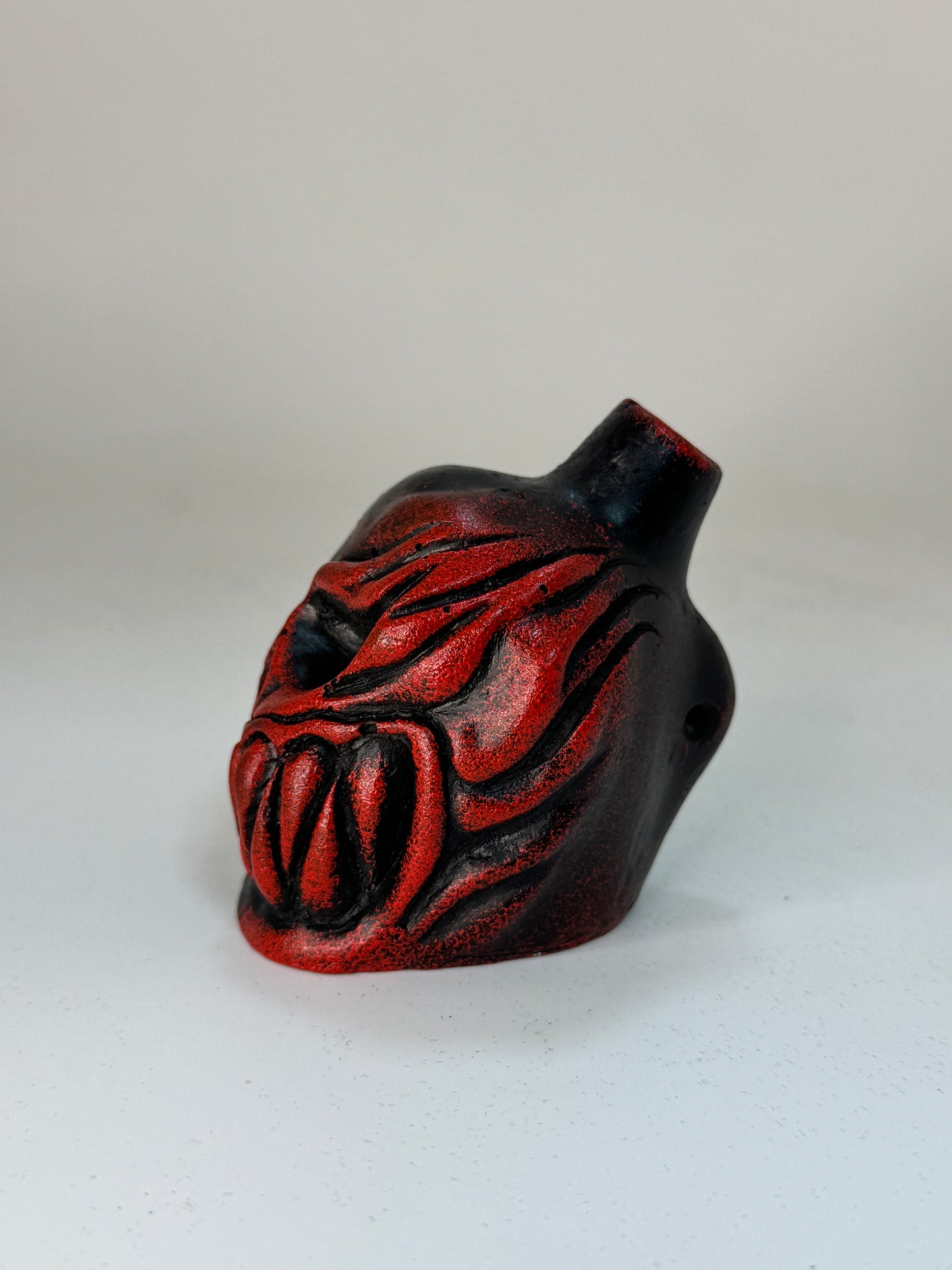 Aztec Death Whistle — Skull Warrior Whistle