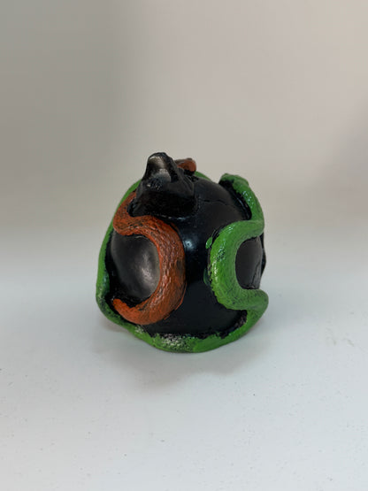 Aztec Death Whistle — Skull Warrior Whistle