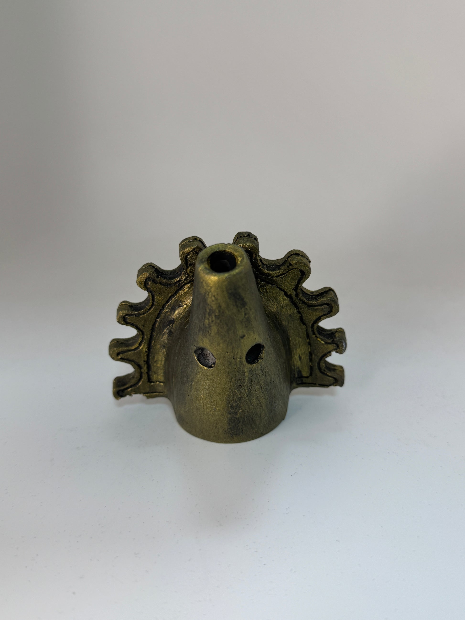 Aztec Death Whistle — Skull Warrior Whistle