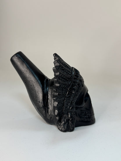 Aztec Death Whistle — Skull Warrior Whistle