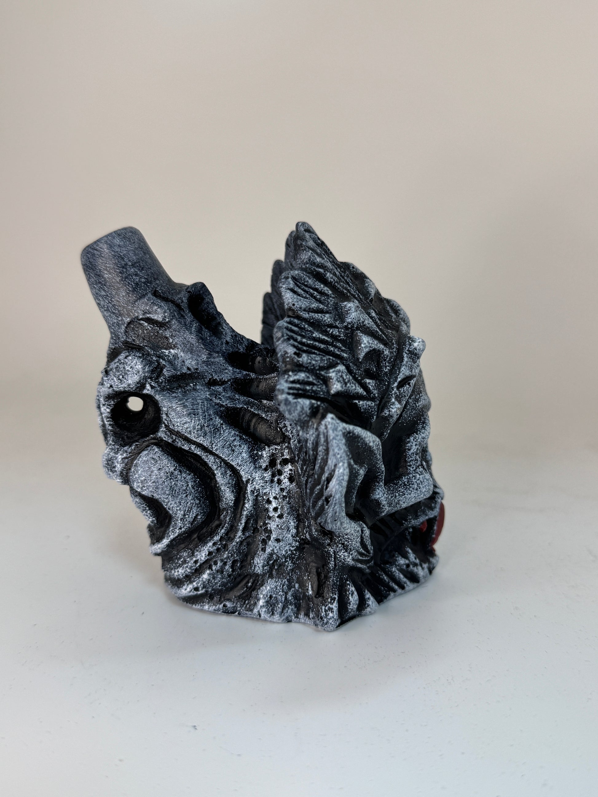 Aztec Death Whistle — Skull Warrior Whistle