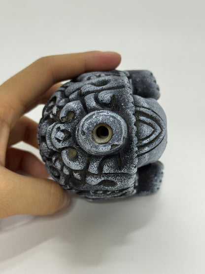 Aztec Death Whistle — Skull Warrior Whistle