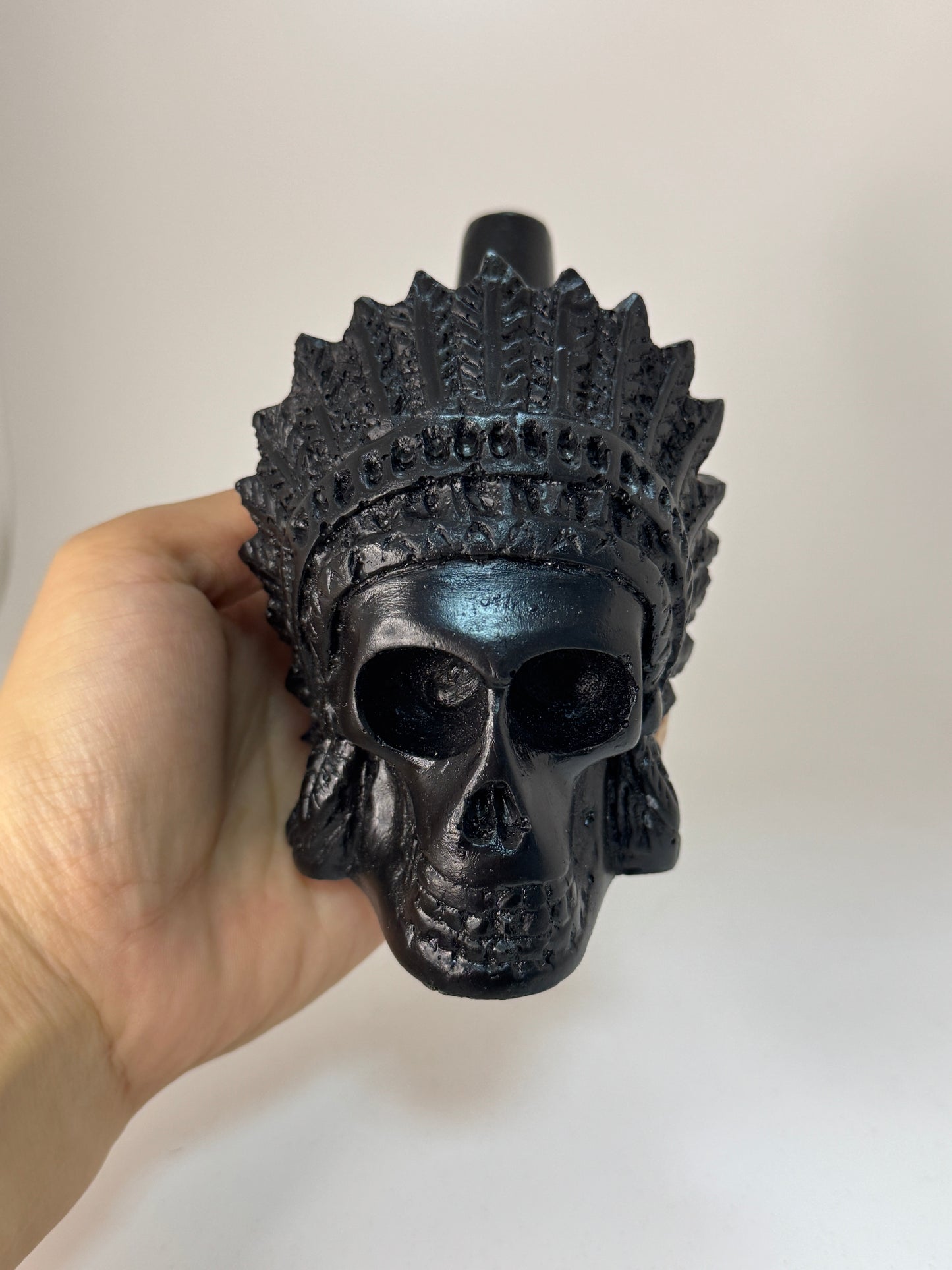 Aztec Death Whistle — Skull Warrior Whistle
