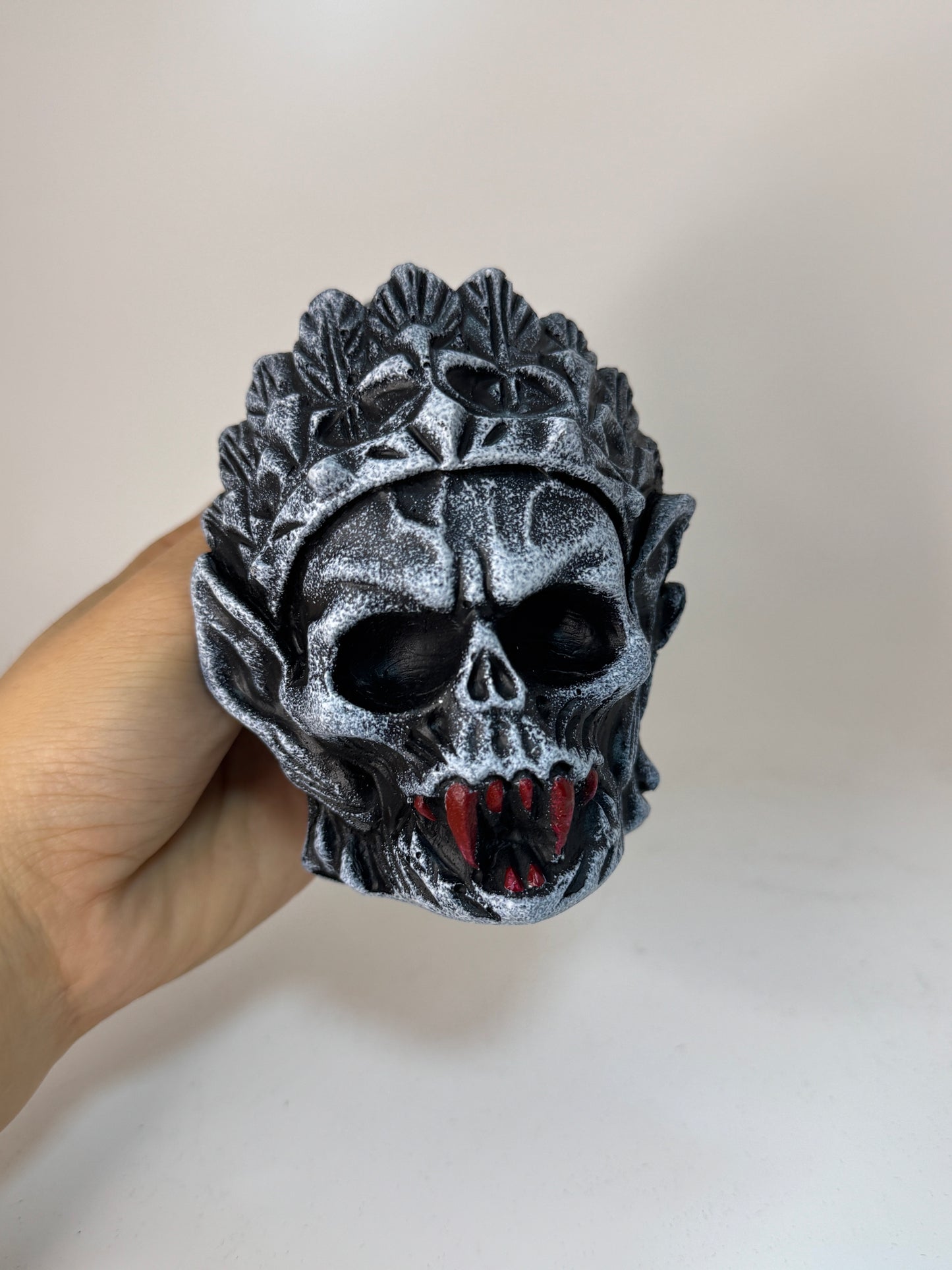Aztec Death Whistle — Skull Warrior Whistle