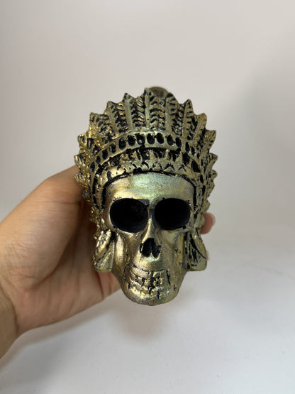 Aztec Death Whistle — Skull Warrior Whistle