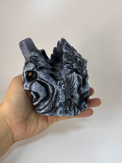 Aztec Death Whistle — Skull Warrior Whistle