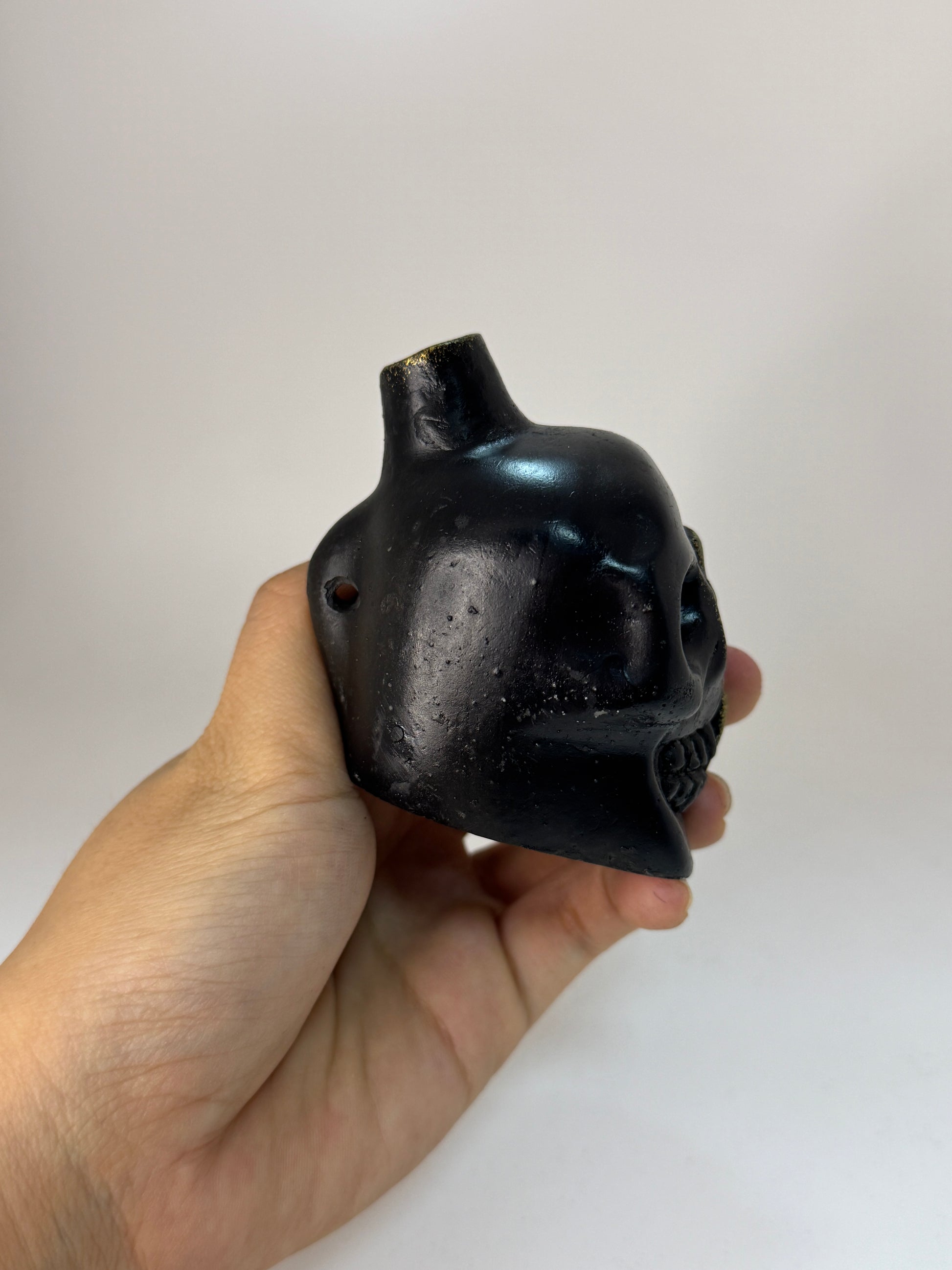 Aztec Death Whistle — Skull Warrior Whistle