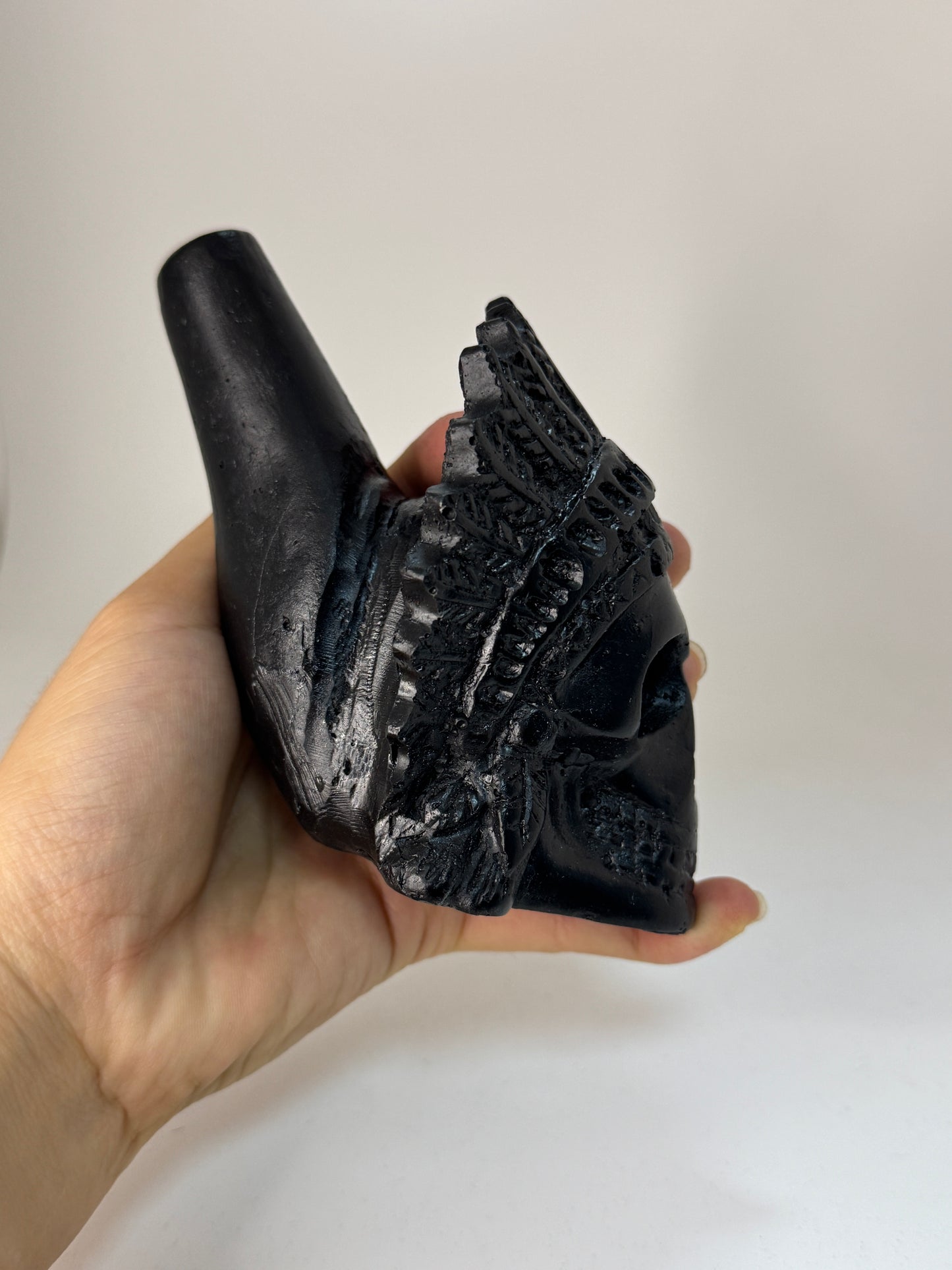 Aztec Death Whistle — Skull Warrior Whistle