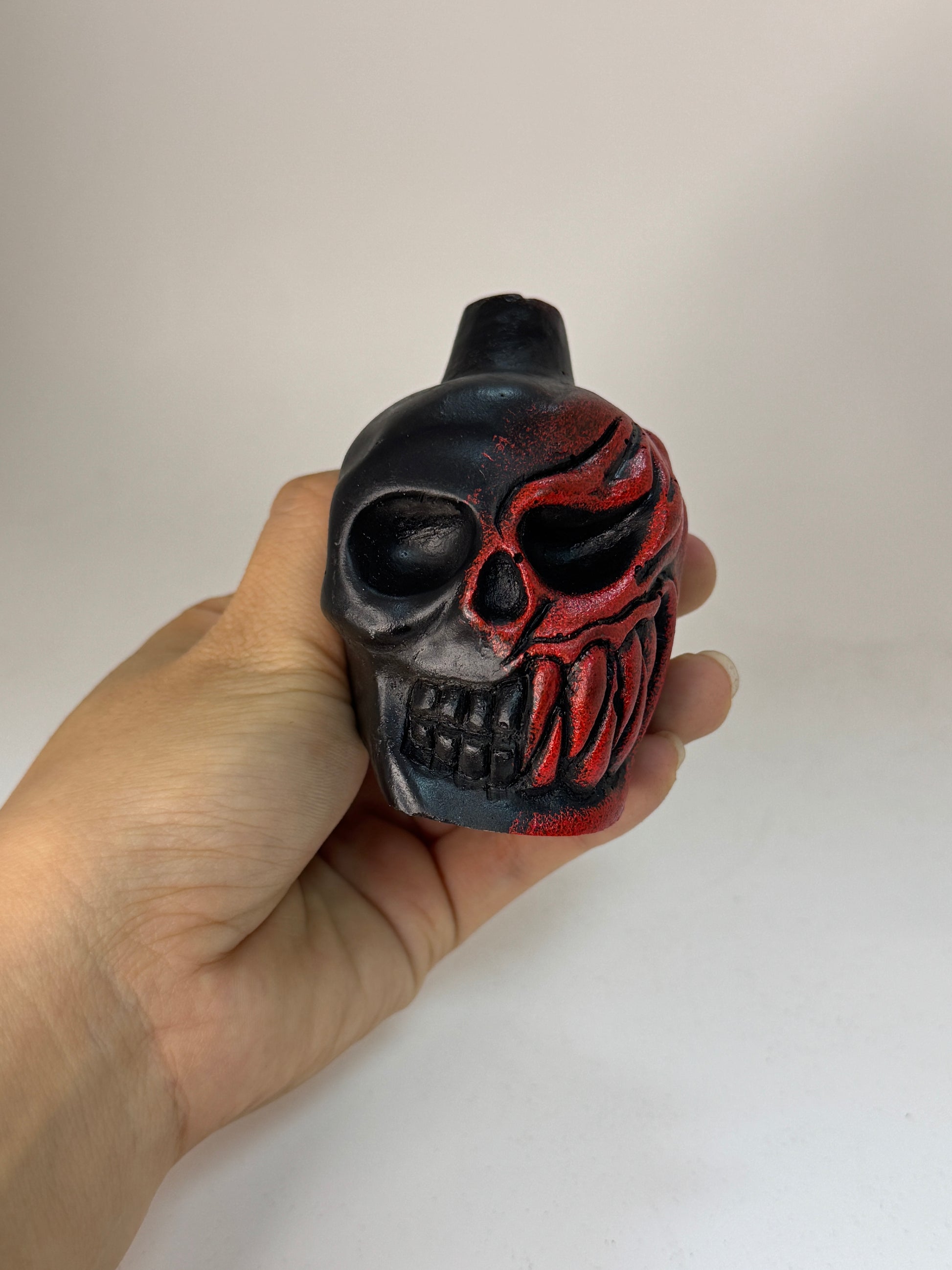 Aztec Death Whistle — Skull Warrior Whistle