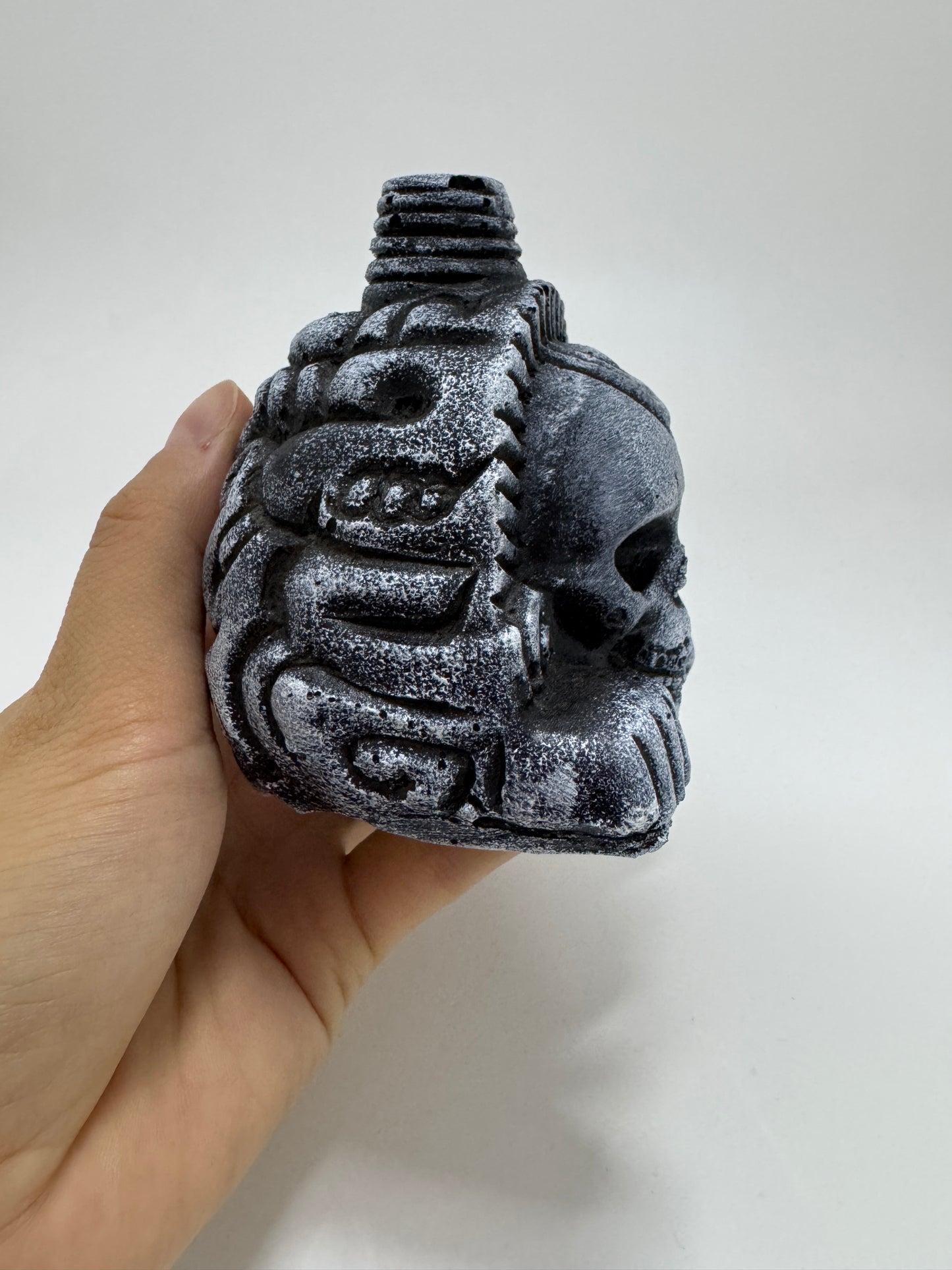 Aztec Death Whistle — Skull Warrior Whistle