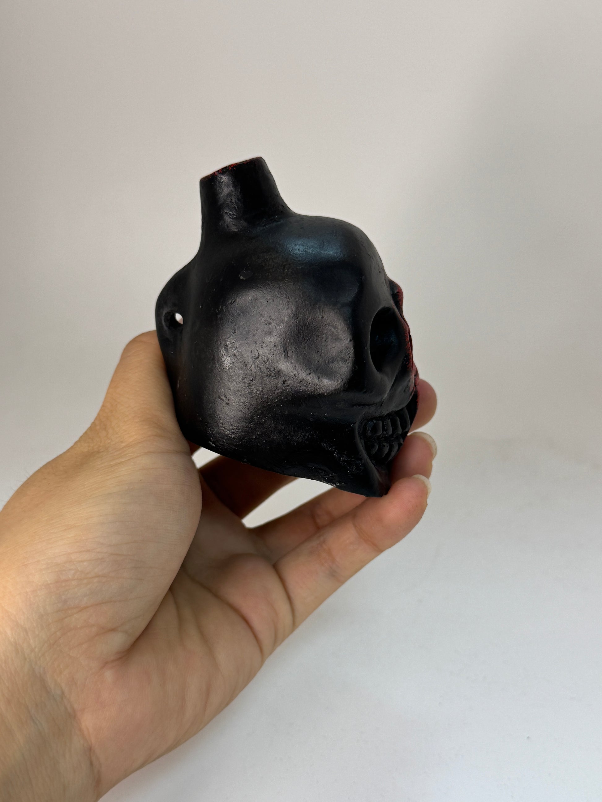 Aztec Death Whistle — Skull Warrior Whistle