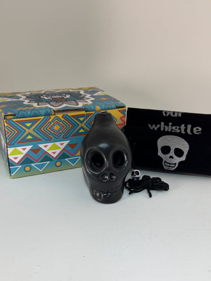 Aztec Death Whistle — Skull Warrior Whistle