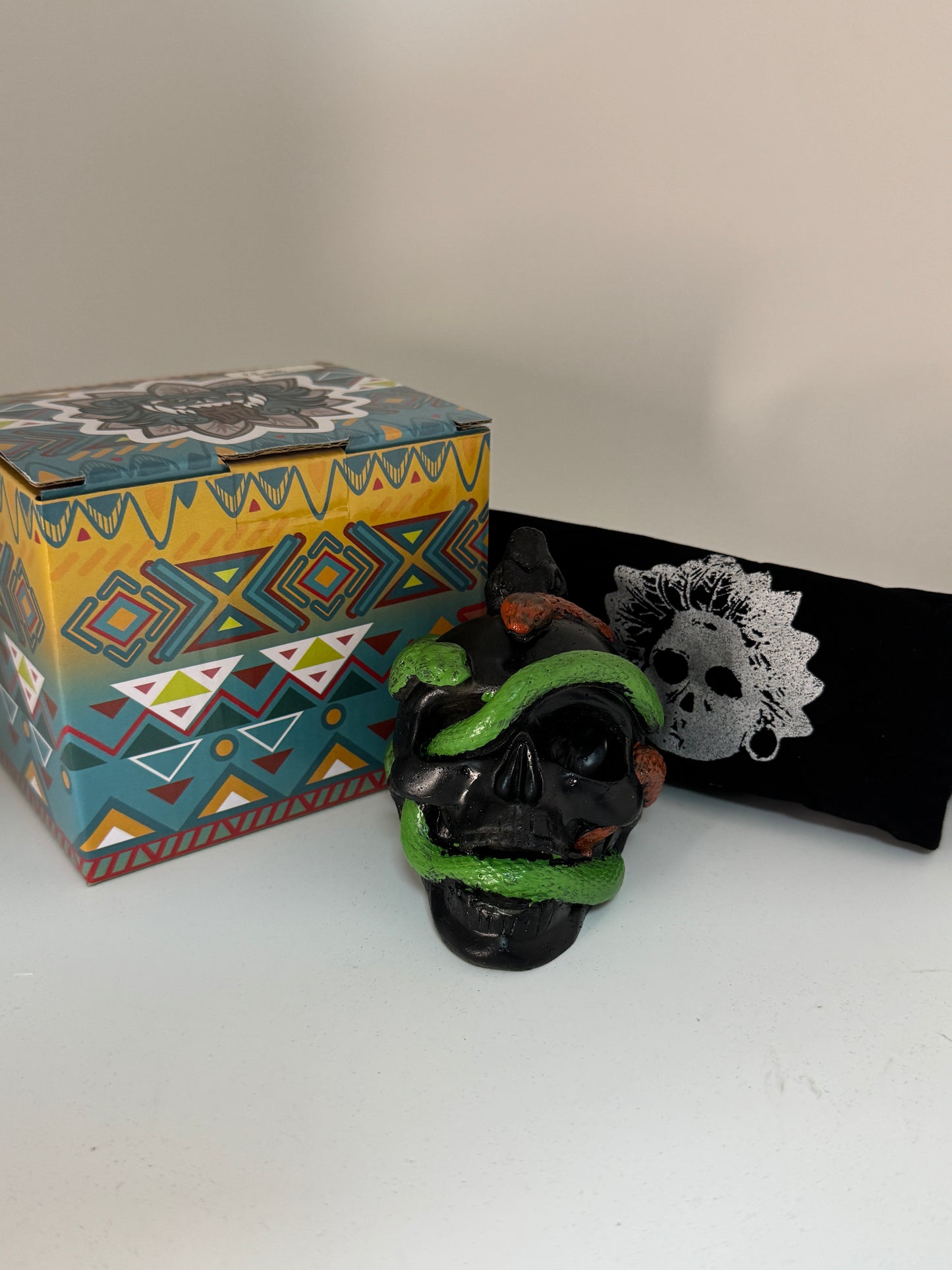 Aztec Death Whistle — Skull Warrior Whistle
