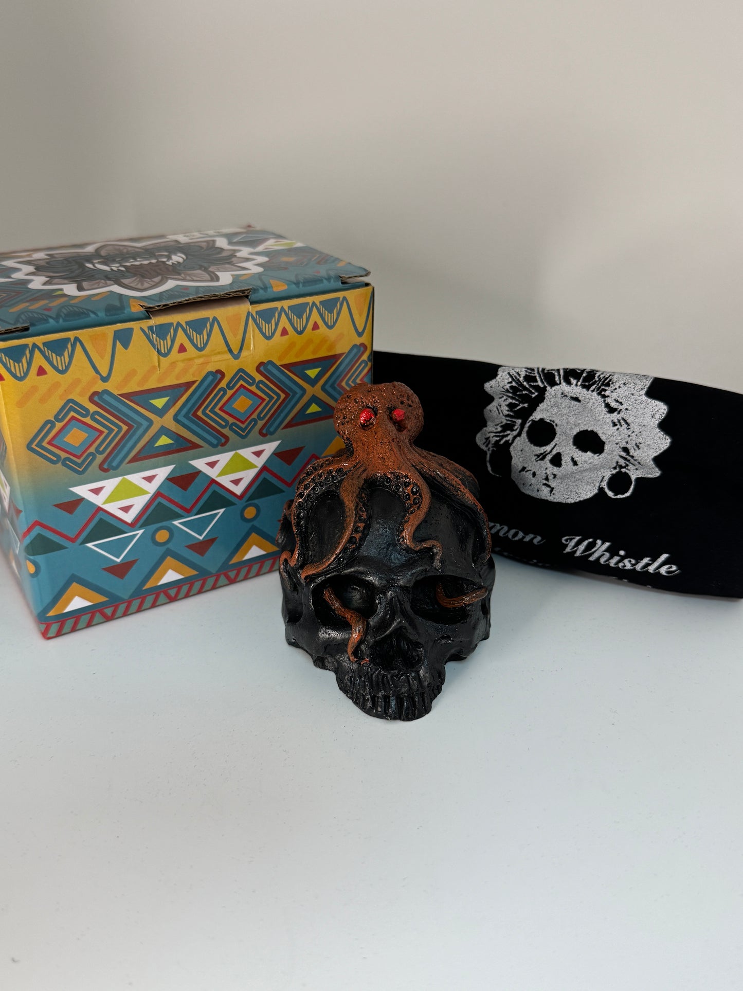 Aztec Death Whistle — Skull Warrior Whistle