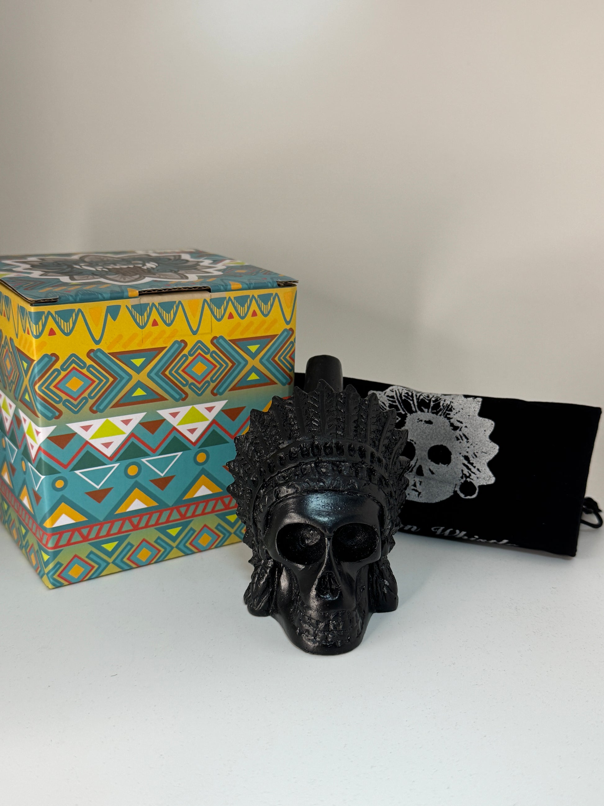 Aztec Death Whistle — Skull Warrior Whistle