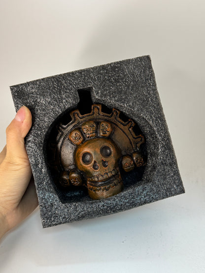 Aztec Death Whistle — Skull Warrior Whistle
