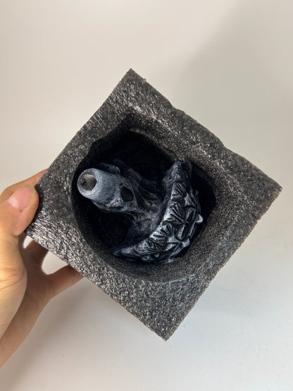 Aztec Death Whistle — Skull Warrior Whistle