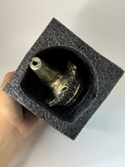 Aztec Death Whistle — Skull Warrior Whistle