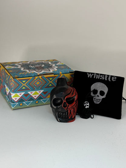 Aztec Death Whistle — Skull Warrior Whistle