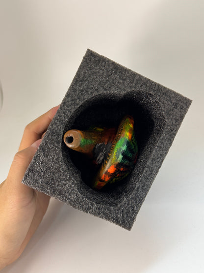 Aztec Death Whistle — Skull Warrior Whistle