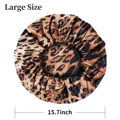 Kenllas Large Women Silk Satin-Bonnet - 2 PCS